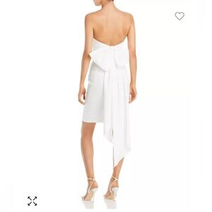 Amsale Strapless Bow Back Dress - *Freshly Dry Cleaned**WORN ONCE*